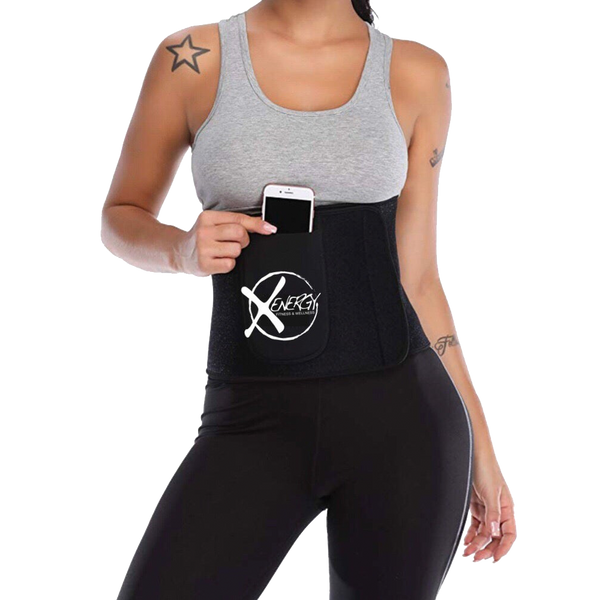 XFW Workout Slimming Waist Belt w/ Smartphone Pocket